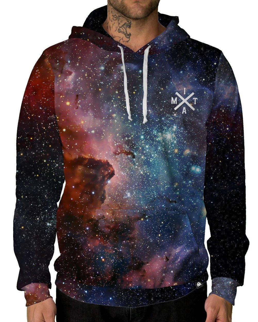 Milky Way Pullover Hoodie sold by iHeartRaves