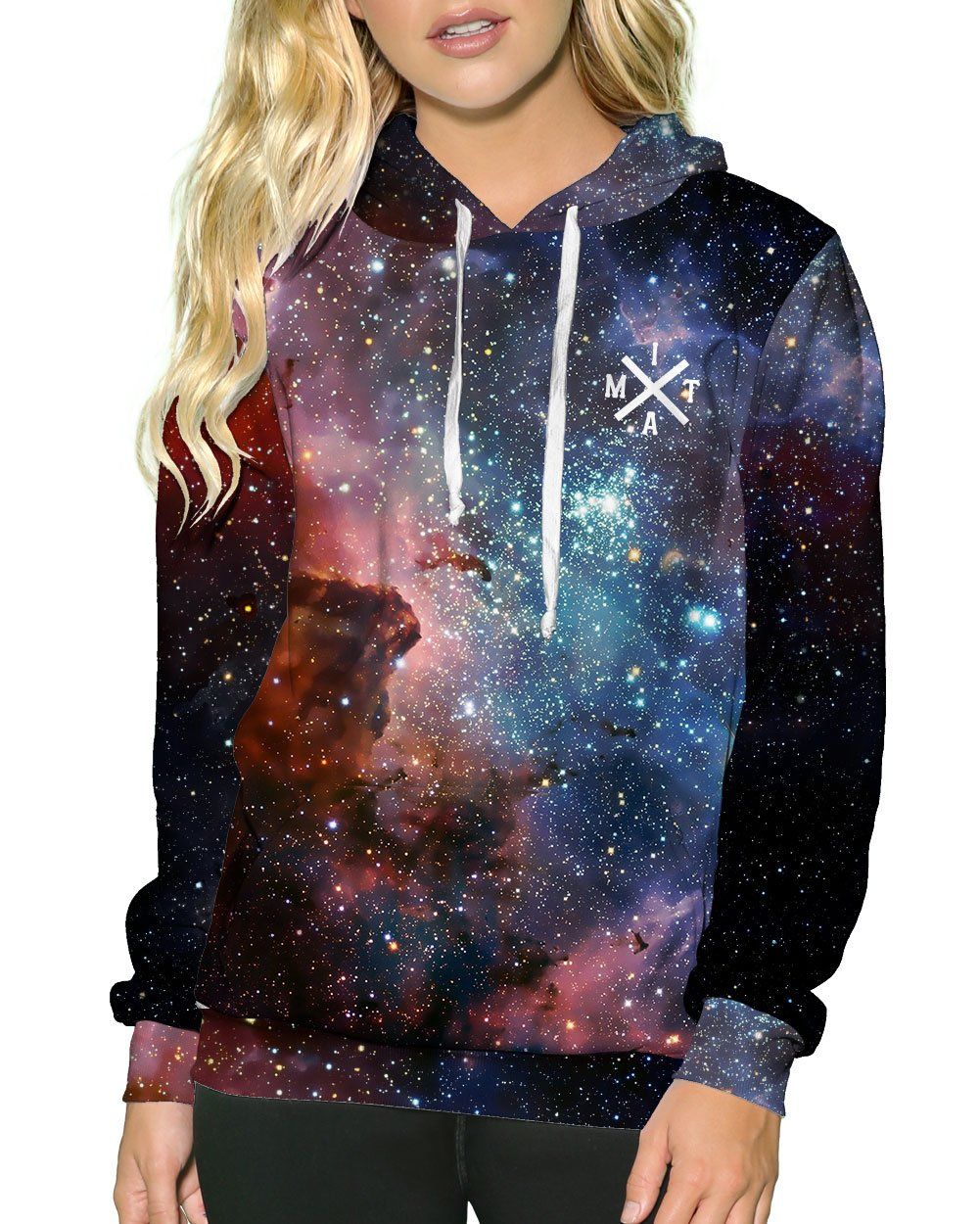 Milky Way Pullover Hoodie sold by iHeartRaves product image thumbnail 3