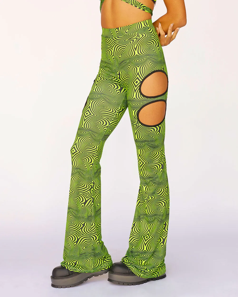 Trippy Treats Cutout Bell Bottoms sold by iHeartRaves product image thumbnail 3