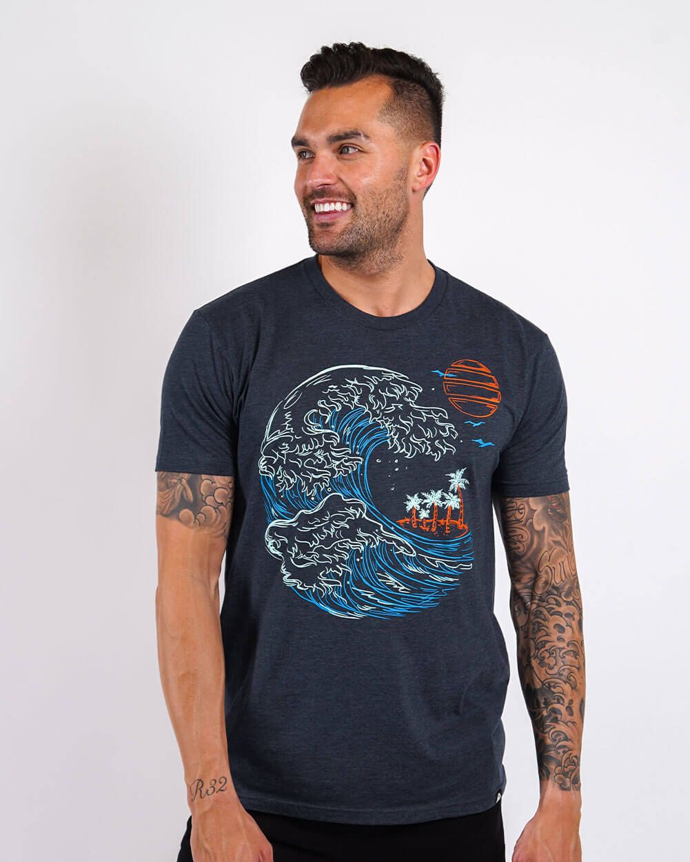 High Tide Tee sold by iHeartRaves product image thumbnail 2