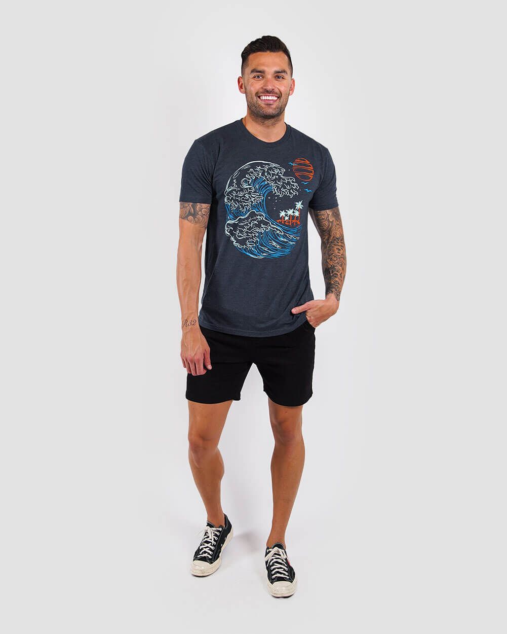 High Tide Tee sold by iHeartRaves product image thumbnail 3