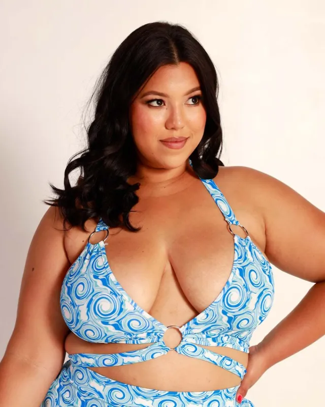 Let's Get Wavy O-Ring Bra Top sold by iHeartRaves