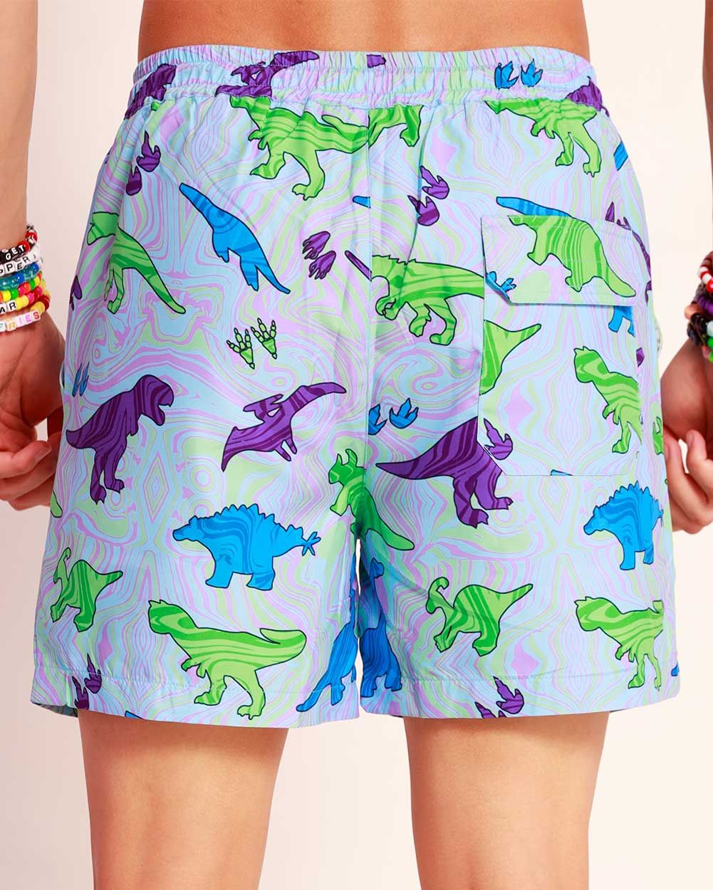 Rave-a-Saurus Men's Shorts sold by iHeartRaves product image thumbnail 2