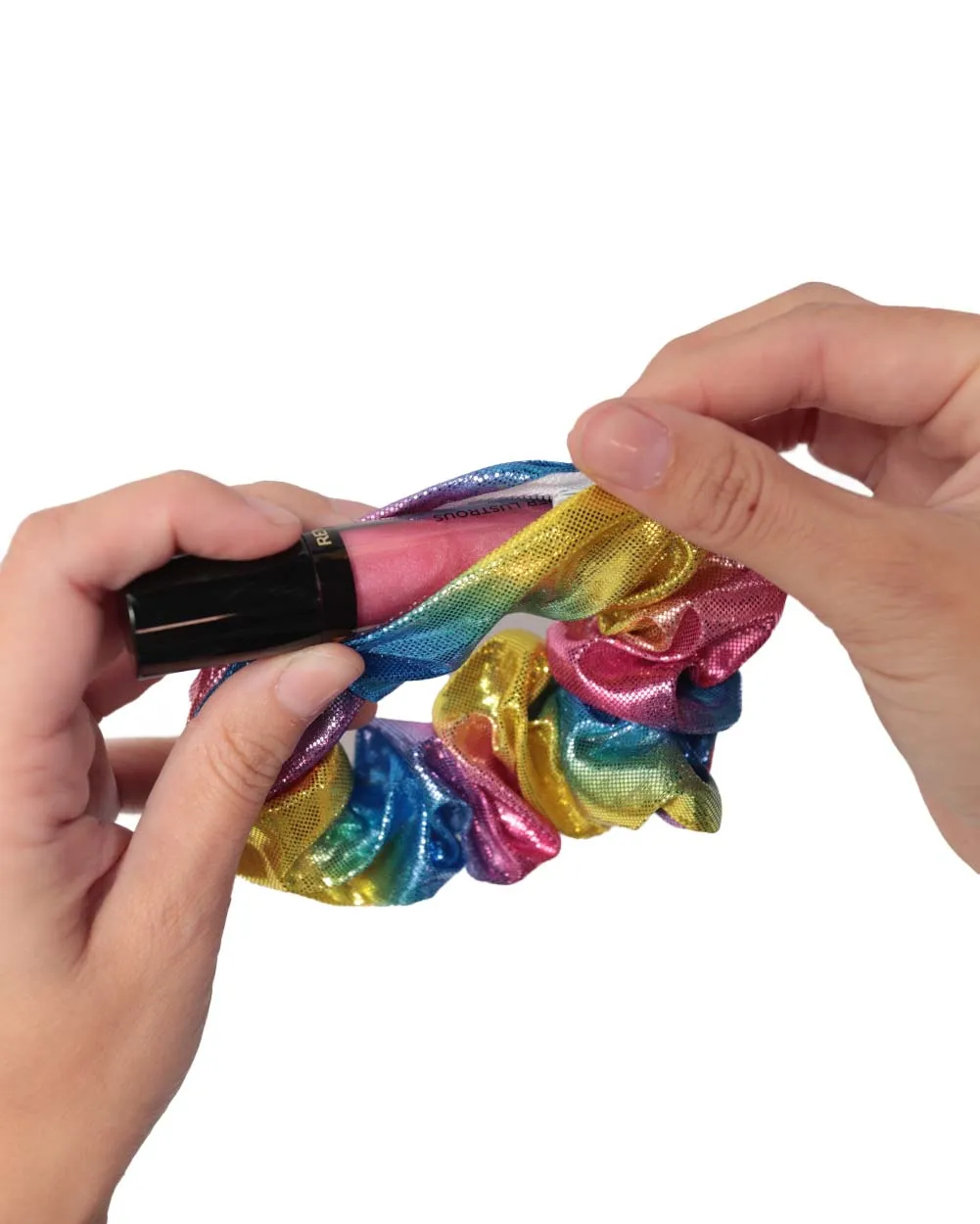 iHeartRaves Prism Party Pocket Scrunchies sold by iHeartRaves product image thumbnail 2