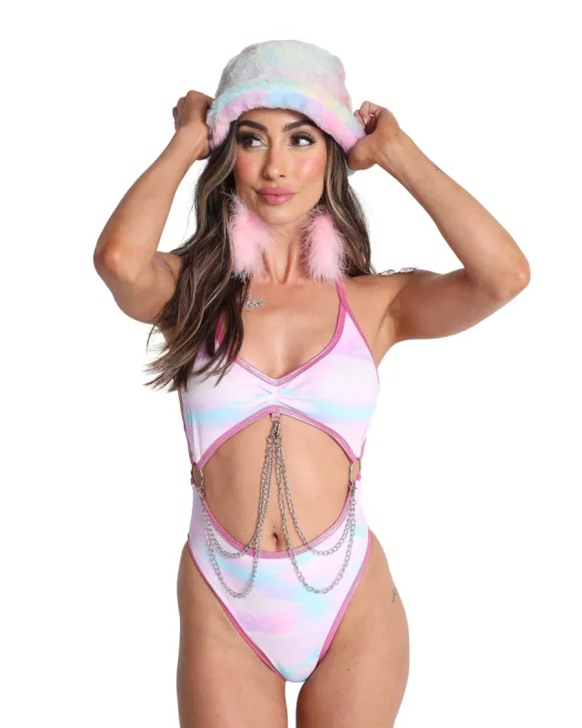 Rolita Couture x iHR Astral Angel Punk Princess Bodysuit sold by iHeartRaves