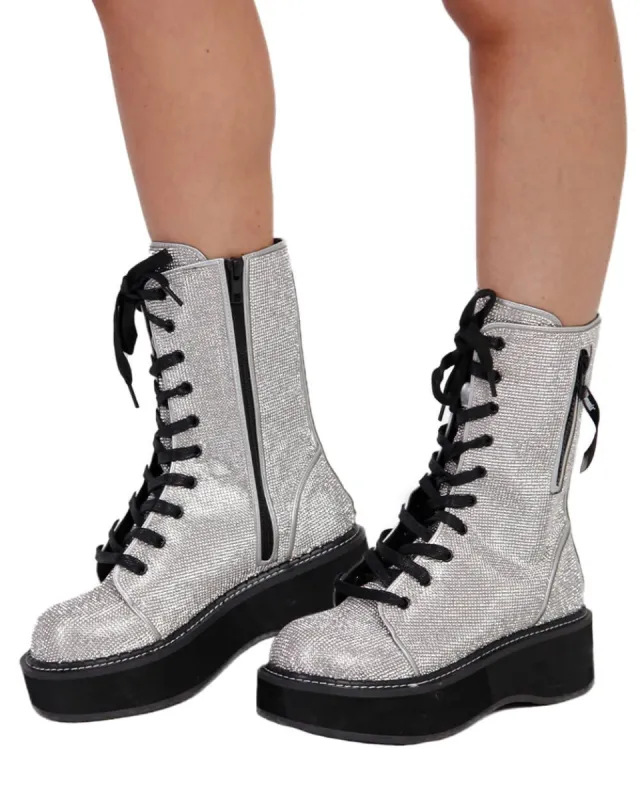 Demonia Blazing Stars Boots made by iHeartRaves