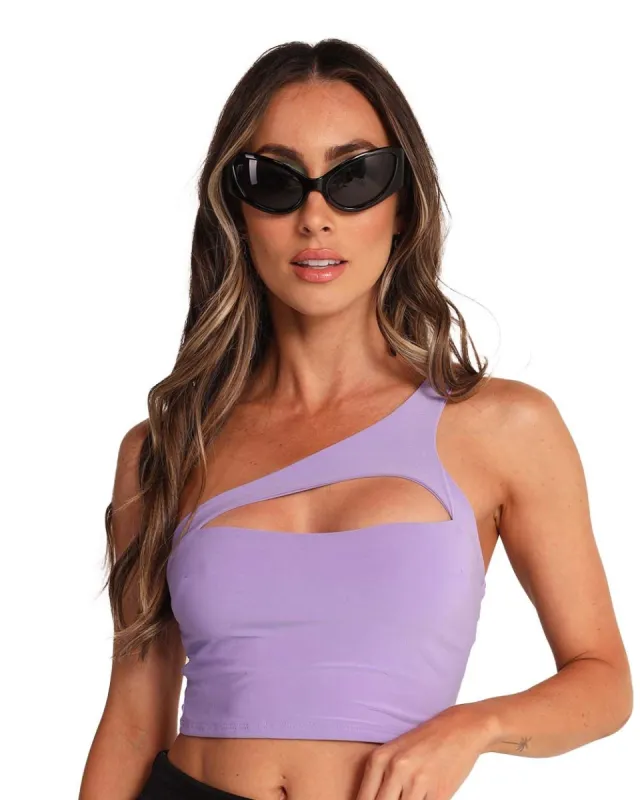 Party Girl Halter Crop Top sold by iHeartRaves