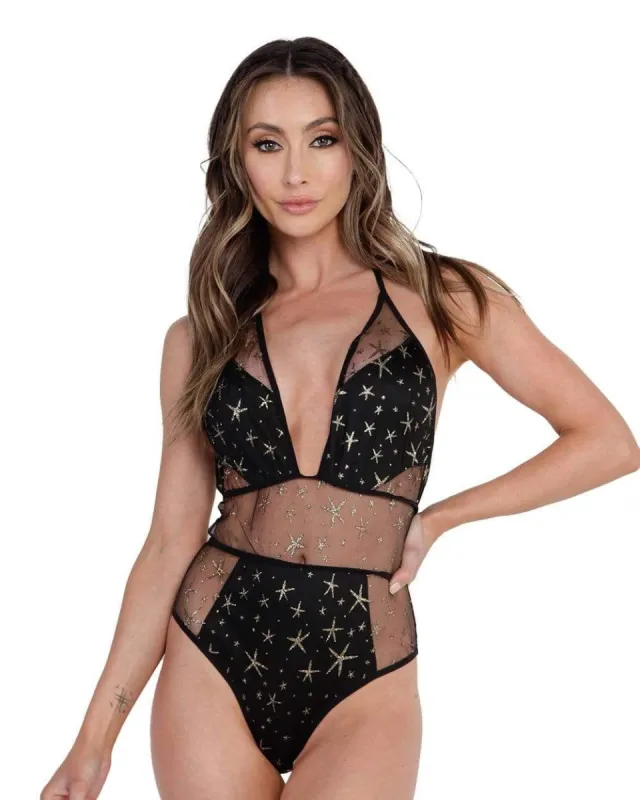 Estrella Mesh Bodysuit sold by iHeartRaves