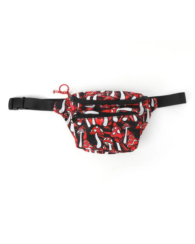Mushroom Paradise UV Reactive Fanny Pack sold by iHeartRaves
