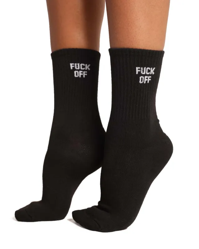 F Off Socks made by iHeartRaves