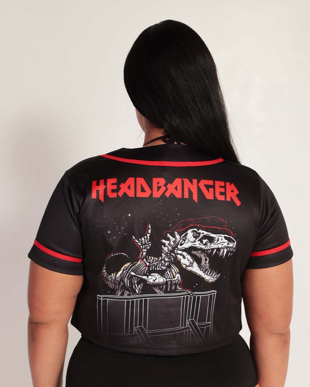 Headbang Machine Cropped Jersey sold by iHeartRaves product image thumbnail 7