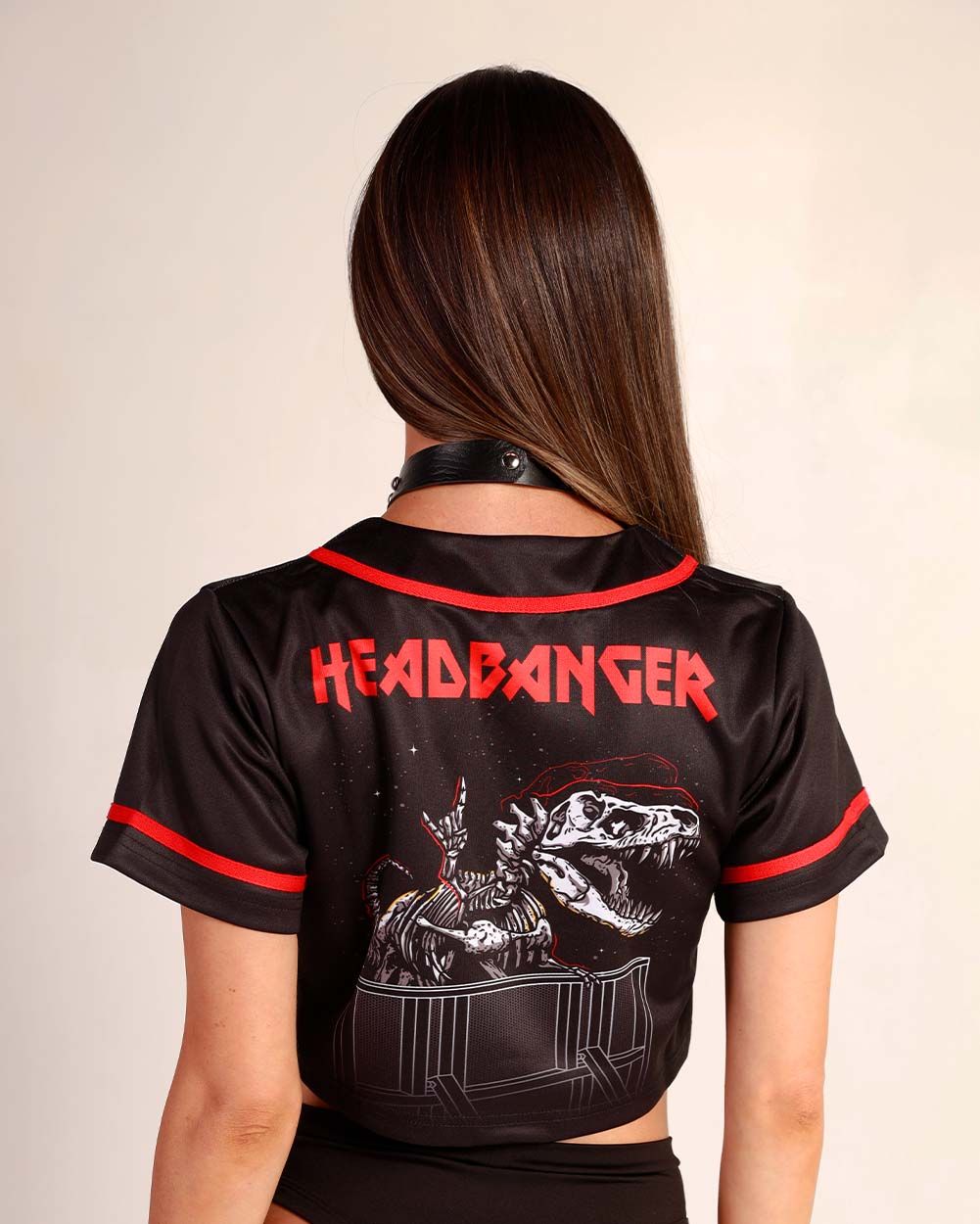 Headbang Machine Cropped Jersey sold by iHeartRaves product image thumbnail 5