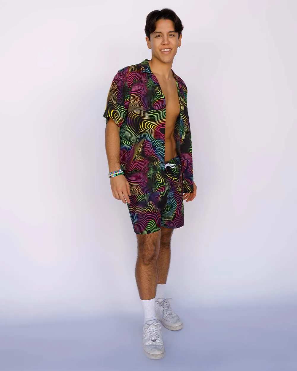 Electric Ripple Men's Shorts sold by iHeartRaves product image thumbnail 3