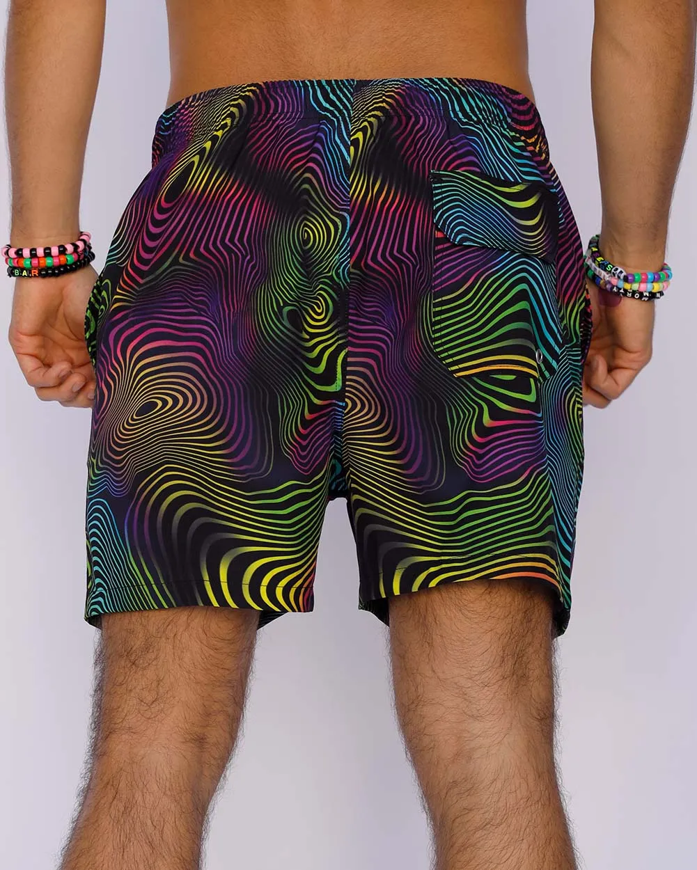 Electric Ripple Men's Shorts sold by iHeartRaves product image thumbnail 2
