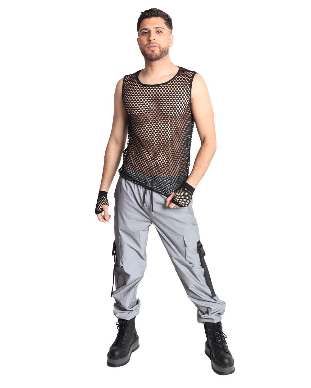 Unisex Sensations Fishnet Tank sold by iHeartRaves product image thumbnail 7