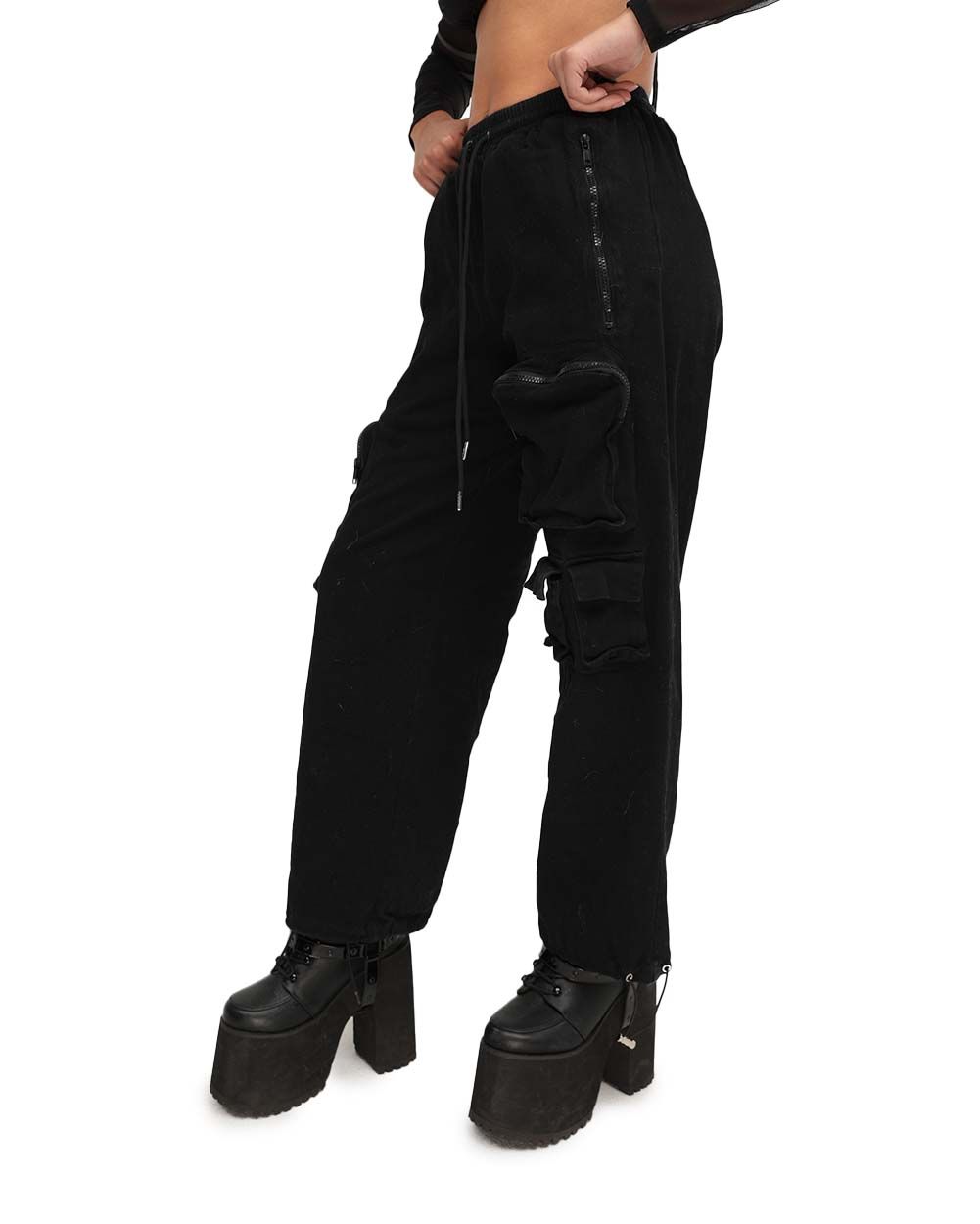 Unisex Nocturnal Cargo Pants sold by iHeartRaves product image thumbnail 4