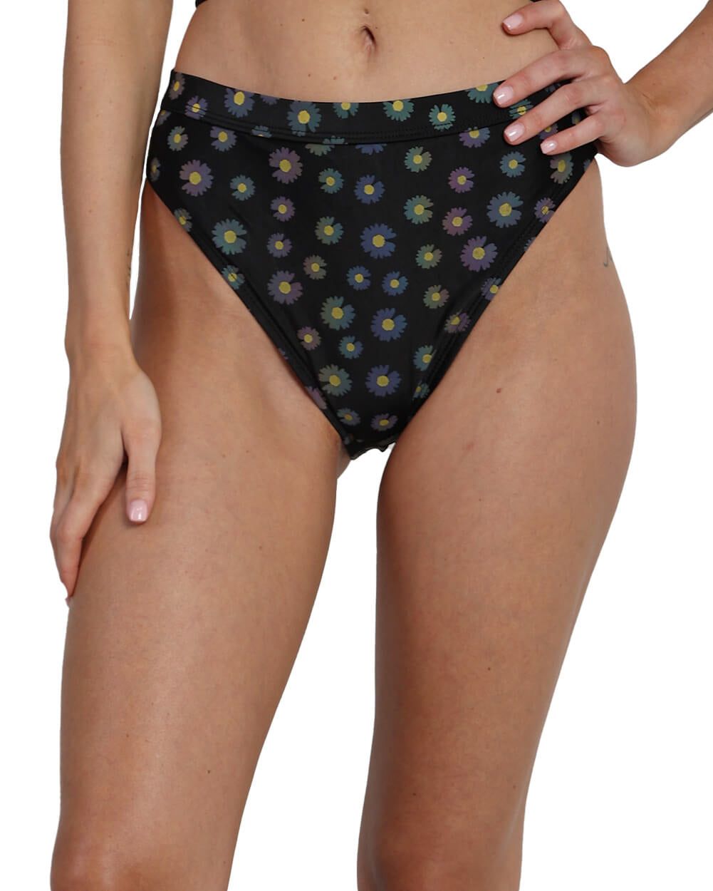 Crazy Daisy Reflective High Cut Bottoms sold by iHeartRaves product image thumbnail 3