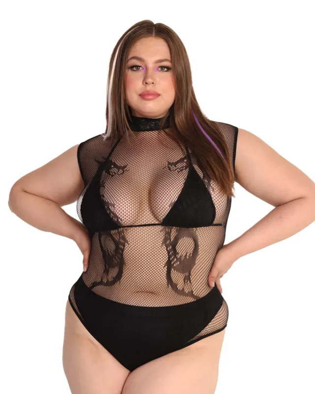 Dragoness Mesh One Piece sold by iHeartRaves