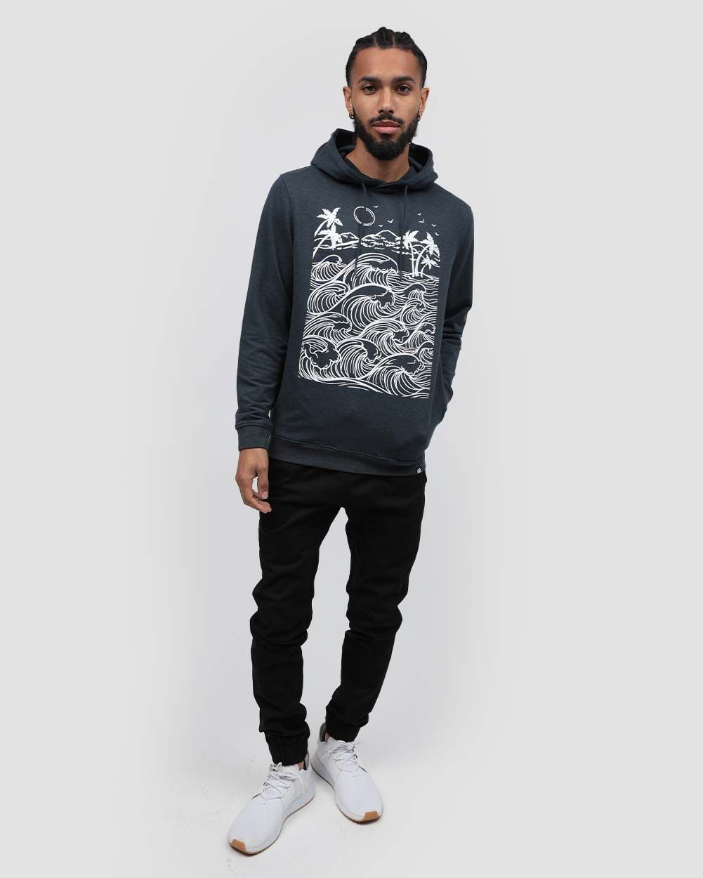 Raging Sea Hoodie sold by iHeartRaves product image thumbnail 3