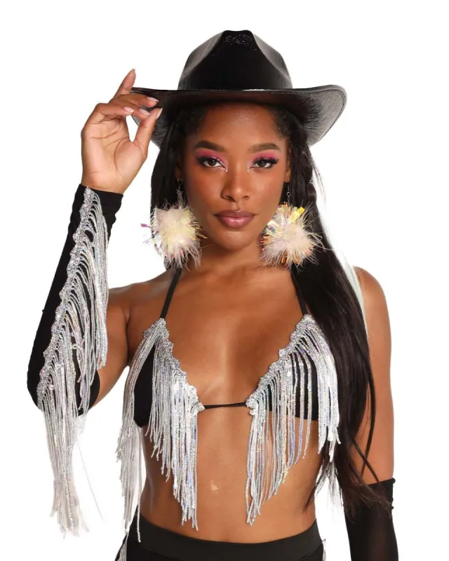 Cha Ching Fringe Top sold by iHeartRaves