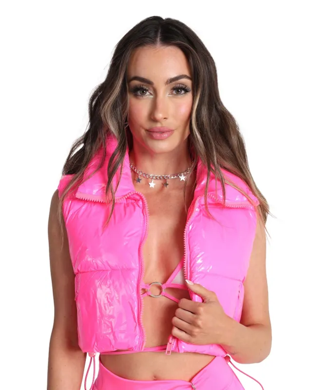 Always Extra Puffer Vest sold by iHeartRaves