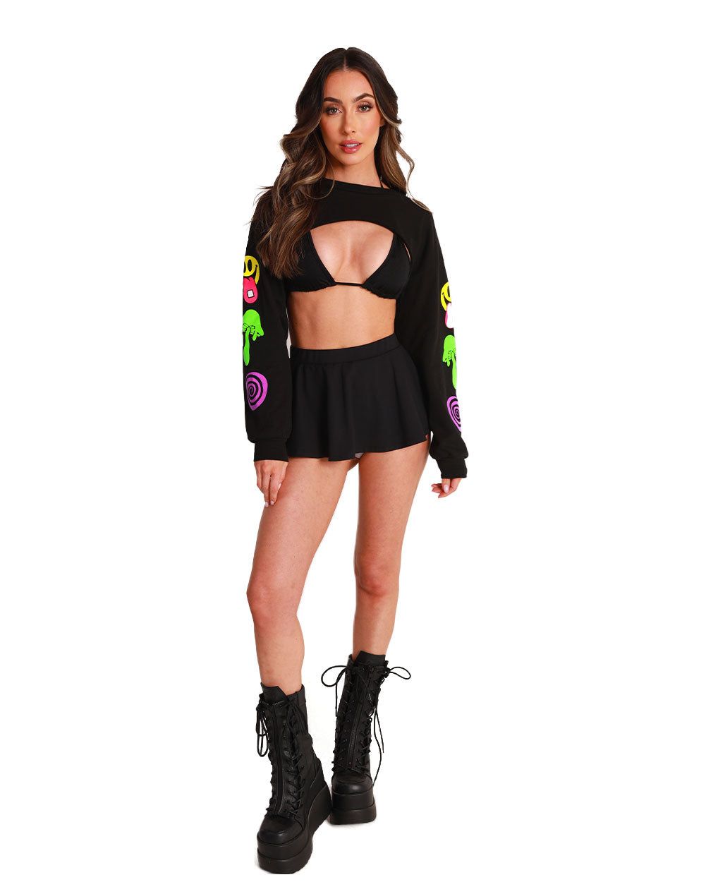 Melty Magic Ultra Crop Top sold by iHeartRaves product image thumbnail 4