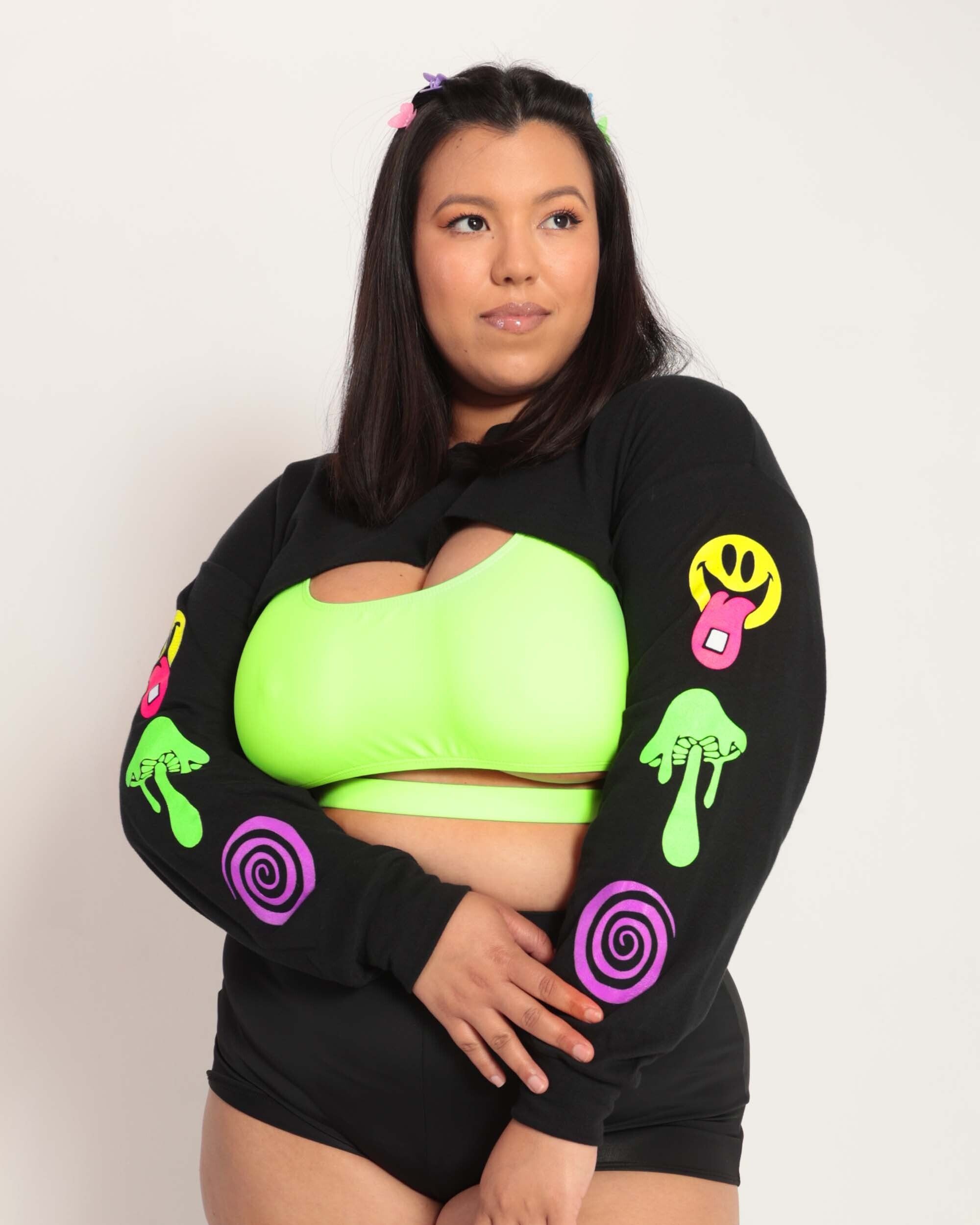 Melty Magic Ultra Crop Top sold by iHeartRaves product image thumbnail 7