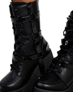 YRU Major Bondage Platform Heels sold by iHeartRaves
