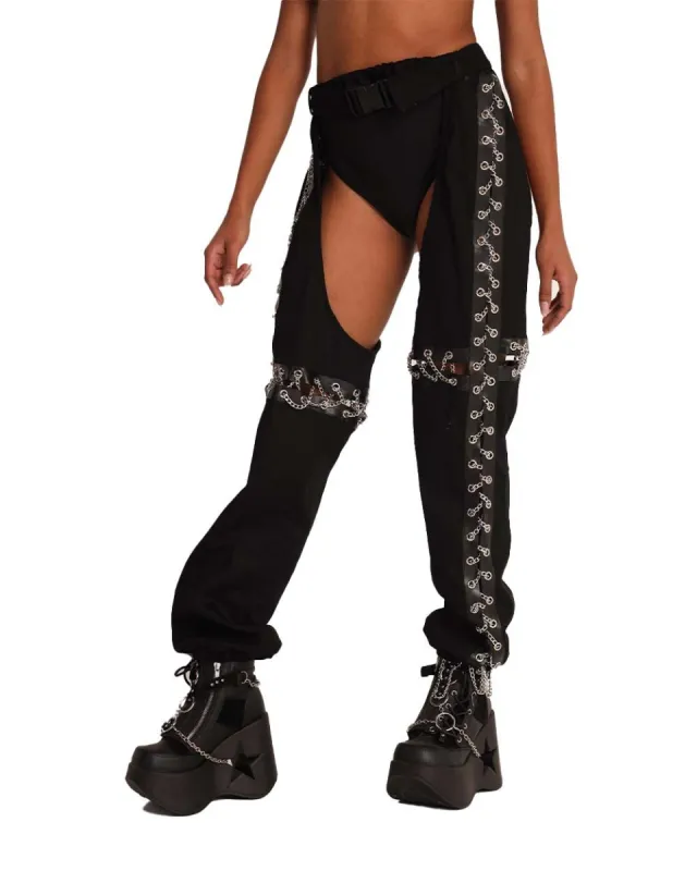 Unisex Total Lockdown Chain Chaps sold by iHeartRaves