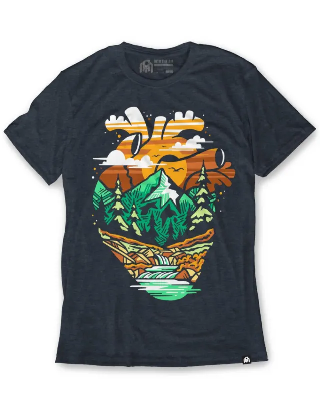 Heart of the Wild Tee sold by iHeartRaves