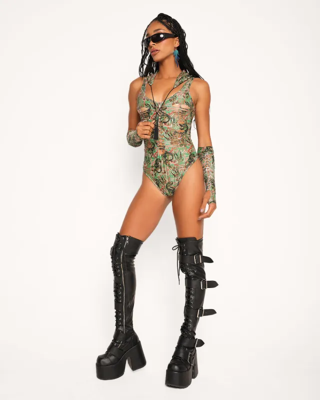 Dino Dominion Bodysuit Outfit sold by iHeartRaves