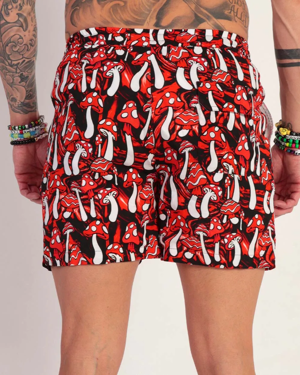 Mushroom Paradise Men's Camp Shorts sold by iHeartRaves product image thumbnail 3