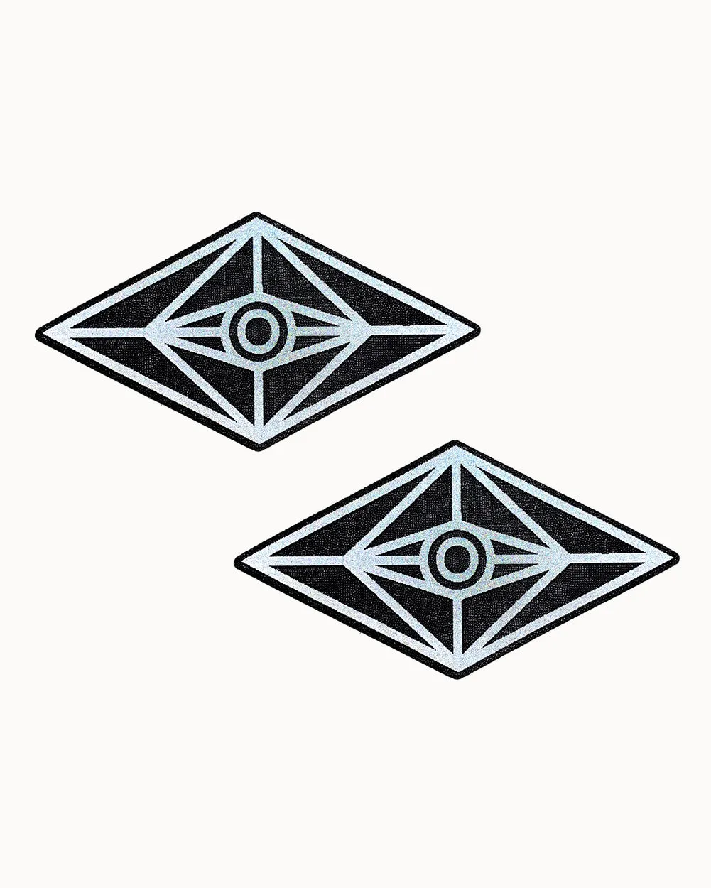 SLANDER x iHR Shot of Adrenaline Reflective Pasties sold by iHeartRaves