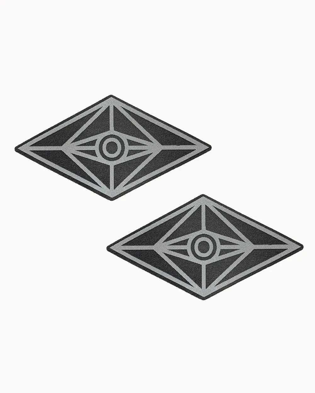 SLANDER x iHR Shot of Adrenaline Reflective Pasties sold by iHeartRaves product image thumbnail 2