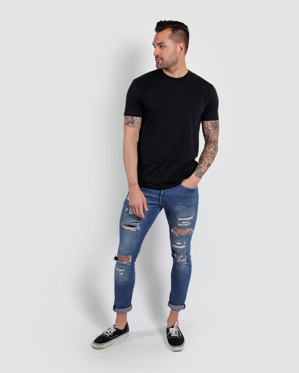 Basic Tee - Non-Branded sold by iHeartRaves product image thumbnail 8