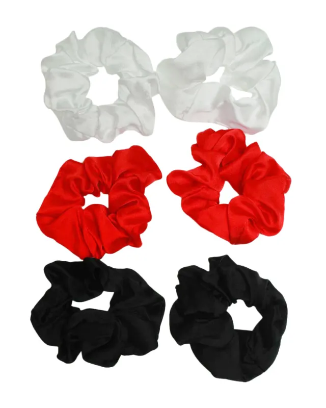 Black-White-Red Fabulous Feelings Scrunchies Set sold by iHeartRaves