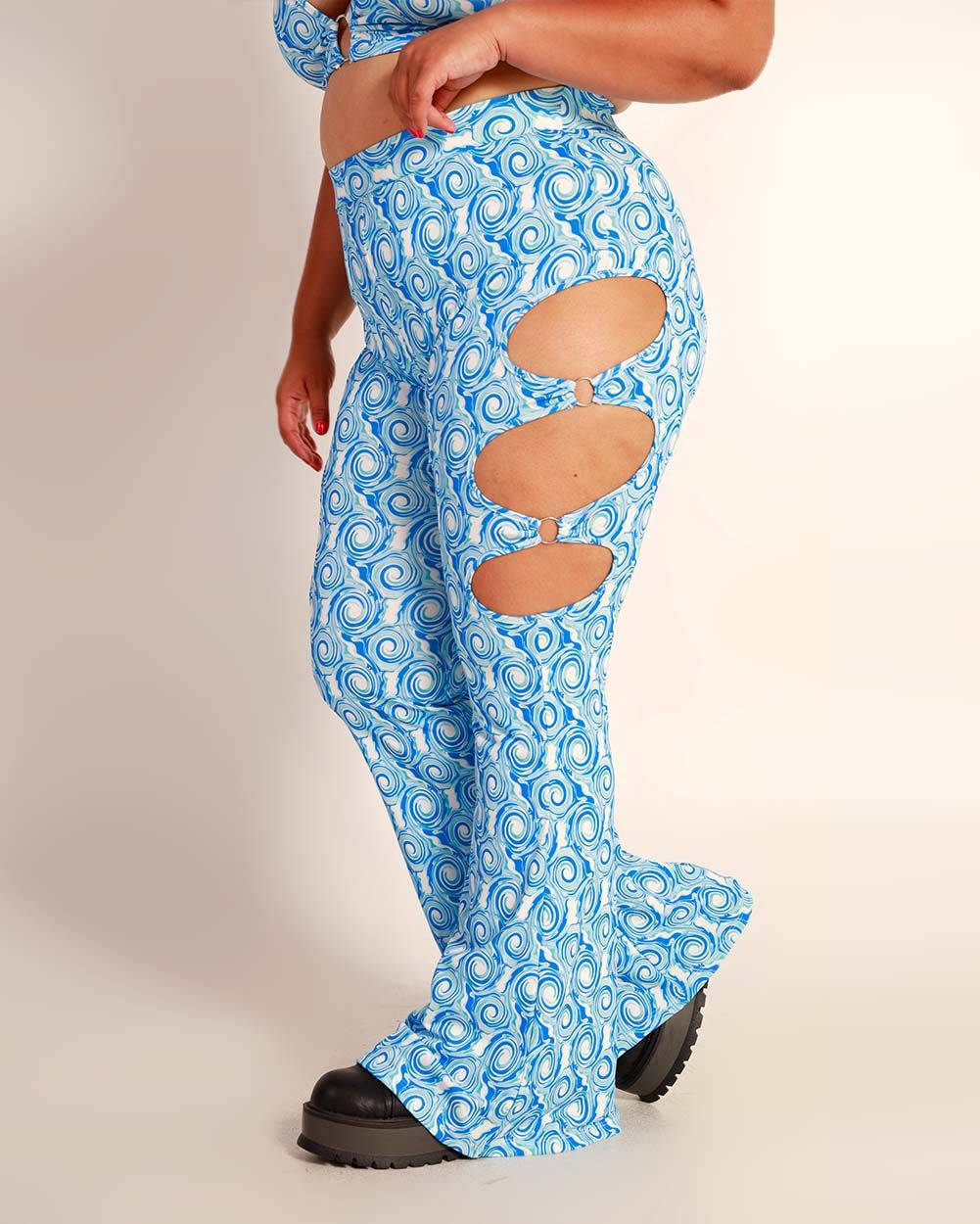 Let's Get Wavy Bell Bottoms sold by iHeartRaves product image thumbnail 5