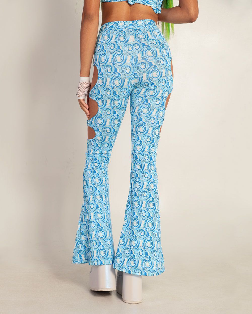 Let's Get Wavy Bell Bottoms sold by iHeartRaves product image thumbnail 2