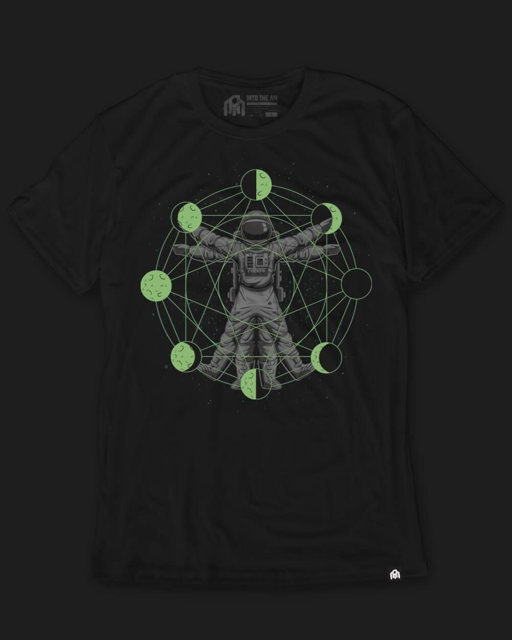 Sacred Astronaut Glow-in-the-Dark Tee sold by iHeartRaves product image thumbnail 3