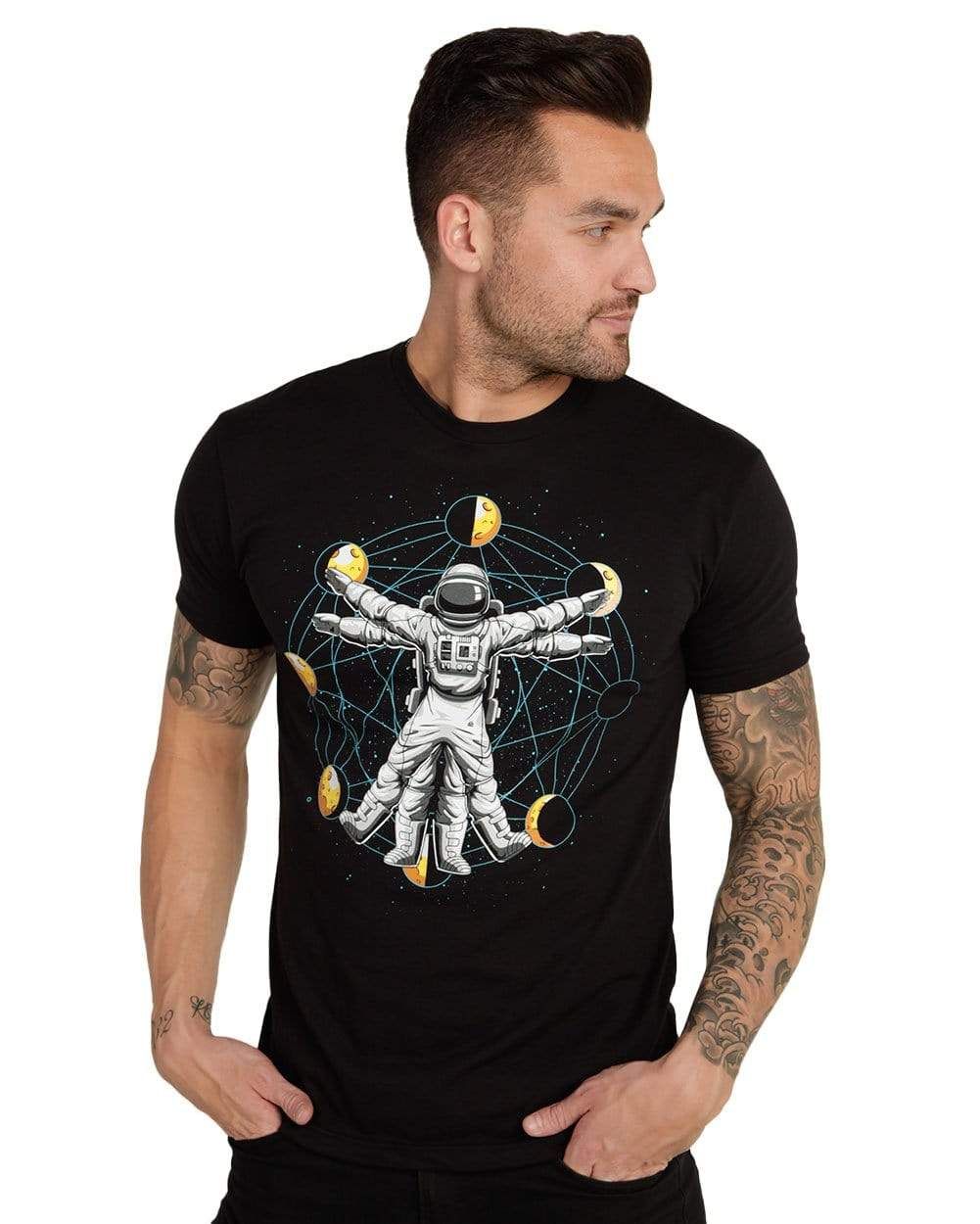Sacred Astronaut Glow-in-the-Dark Tee sold by iHeartRaves product image thumbnail 4