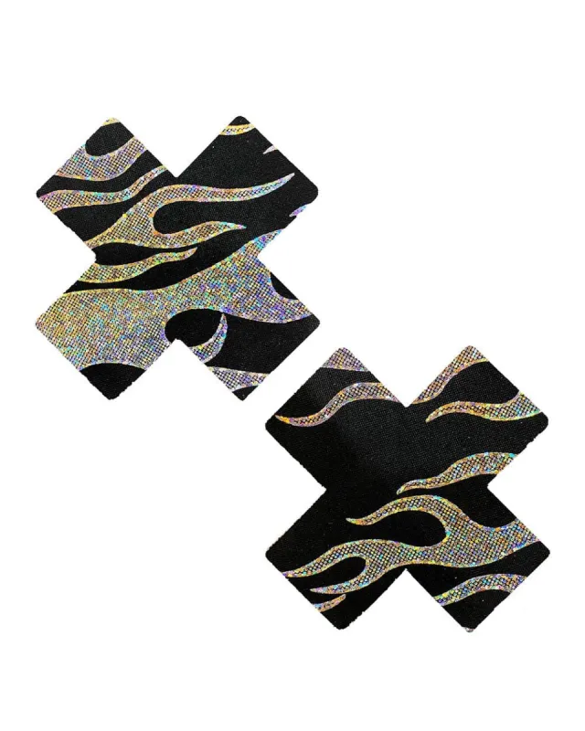 Neva Nude Settin' Fire Pasties sold by iHeartRaves