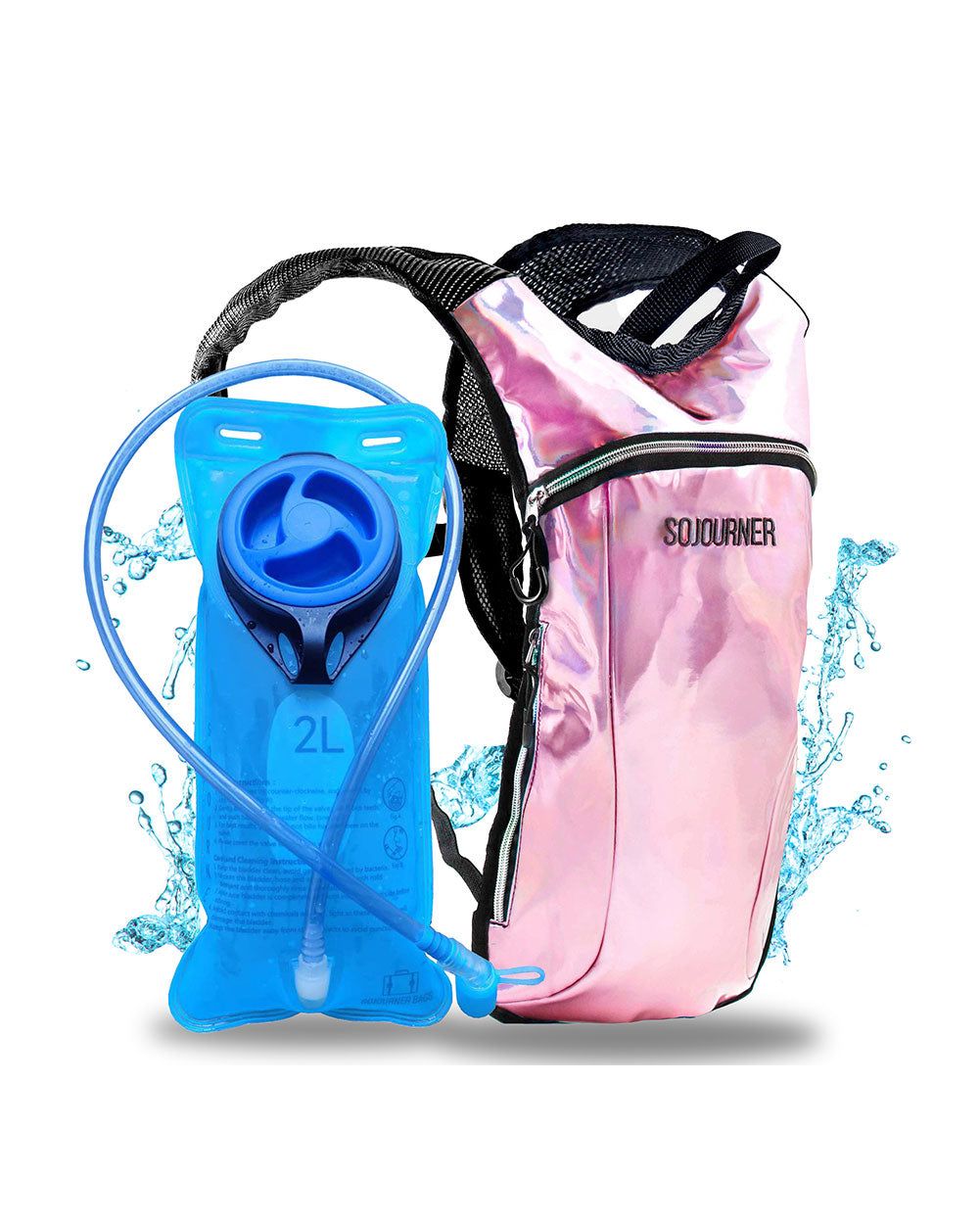 Faireality Holographic Hydration Pack sold by iHeartRaves product image thumbnail 3