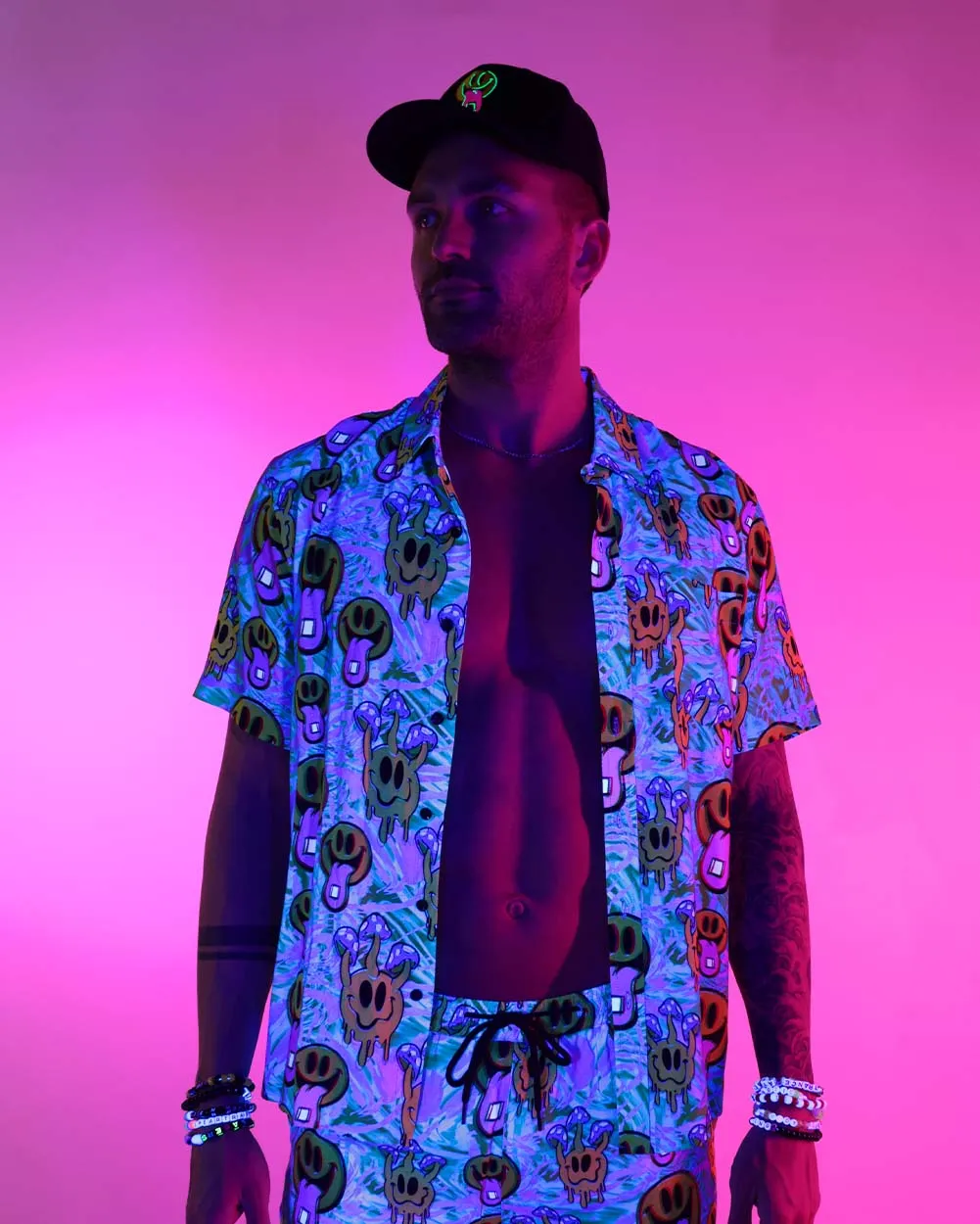 Tripp Out Men's Camp Shirt sold by iHeartRaves product image thumbnail 5