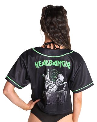 Filthy Headbanger Cropped Jersey sold by iHeartRaves