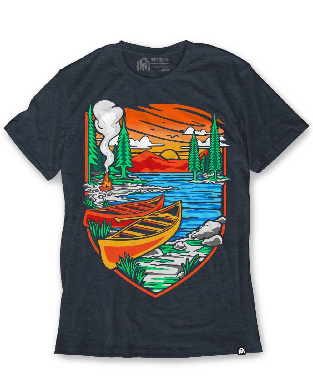 Canoe Camping Tee sold by iHeartRaves