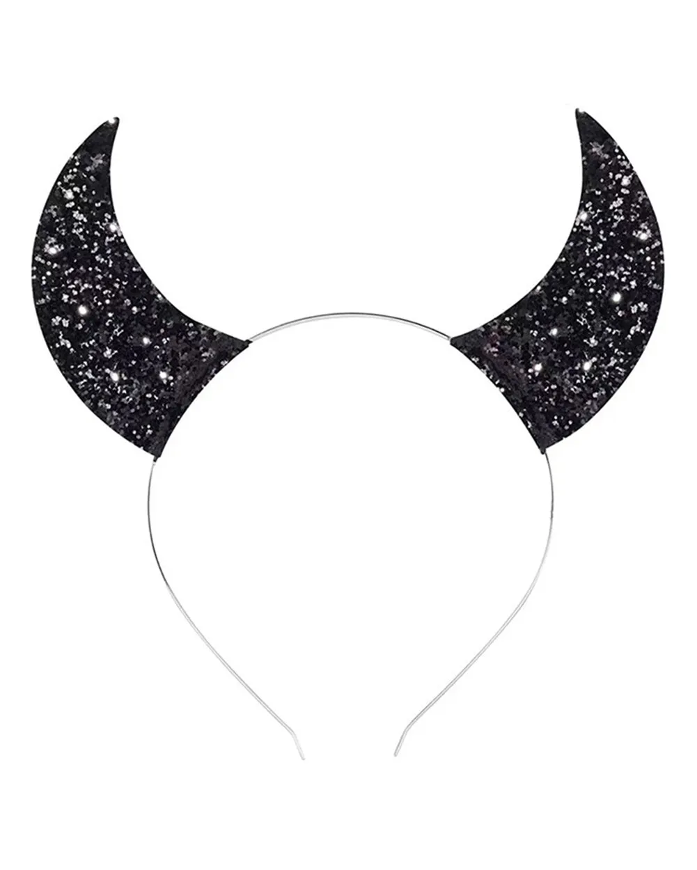 Hella Sparkly Devil Horns Headband sold by iHeartRaves product image thumbnail 4