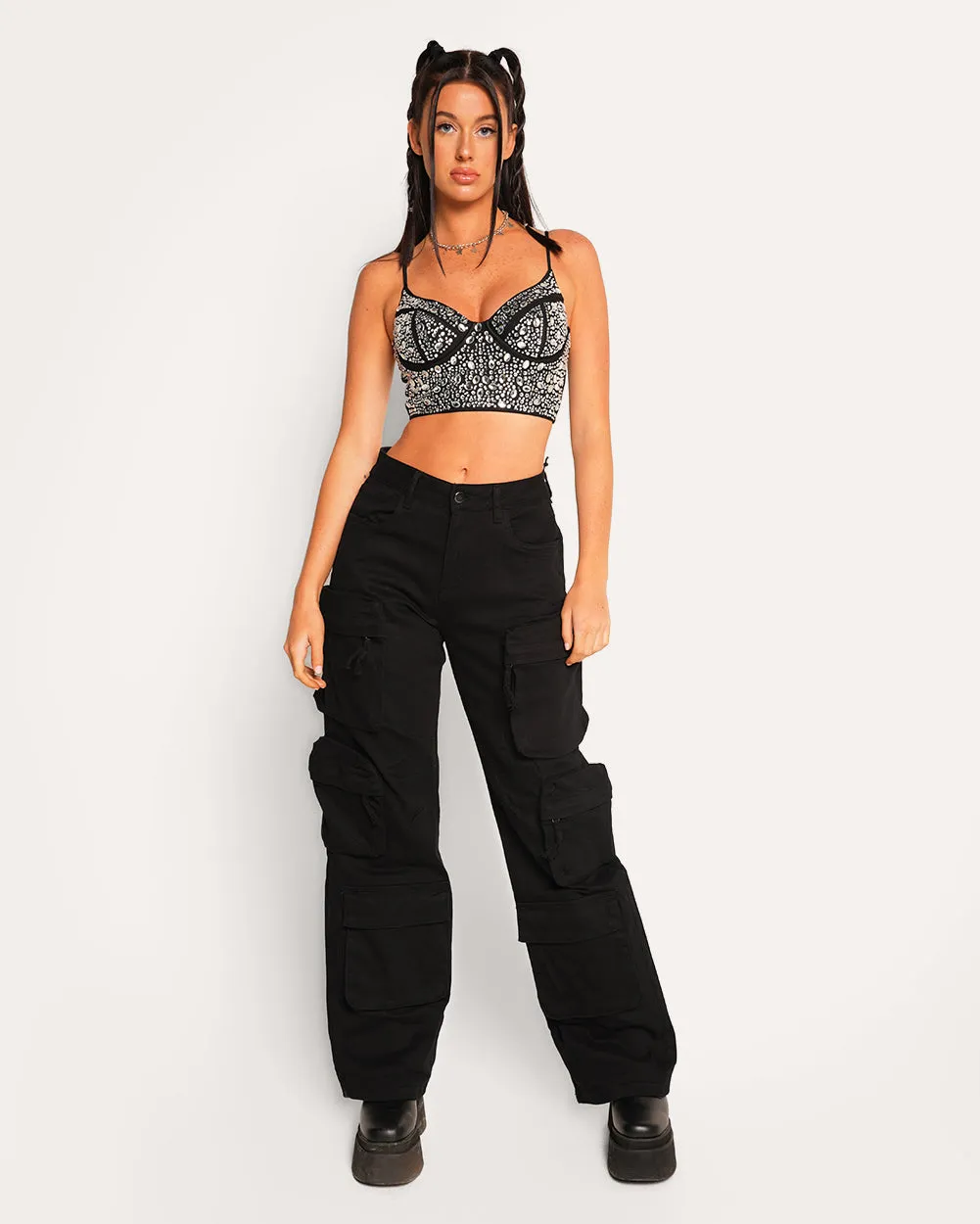 Unbreakable Cargo Pants sold by iHeartRaves product image thumbnail 3