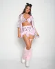 Bare Blossom Chain Pair Leg Garters sold by iHeartRaves