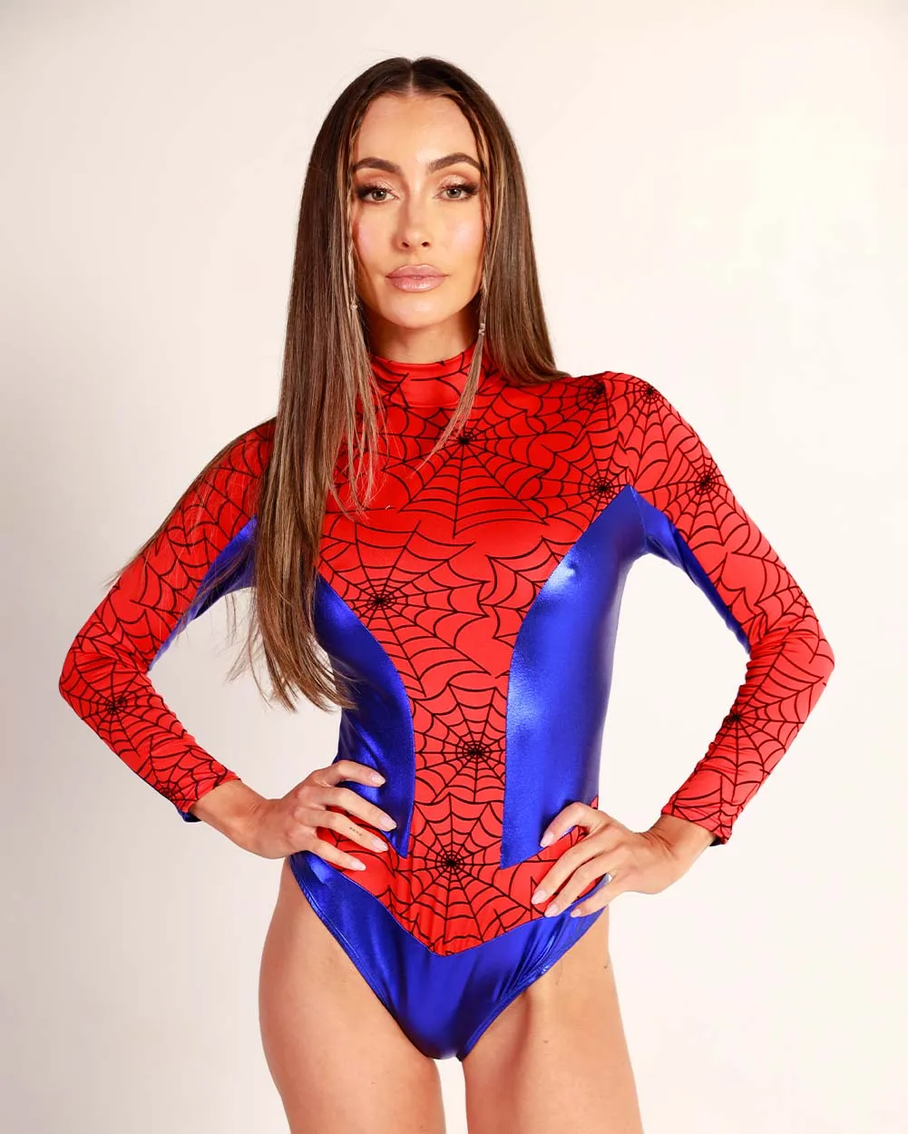 Web Slinger Spider Bodysuit Costume sold by iHeartRaves product image thumbnail 3