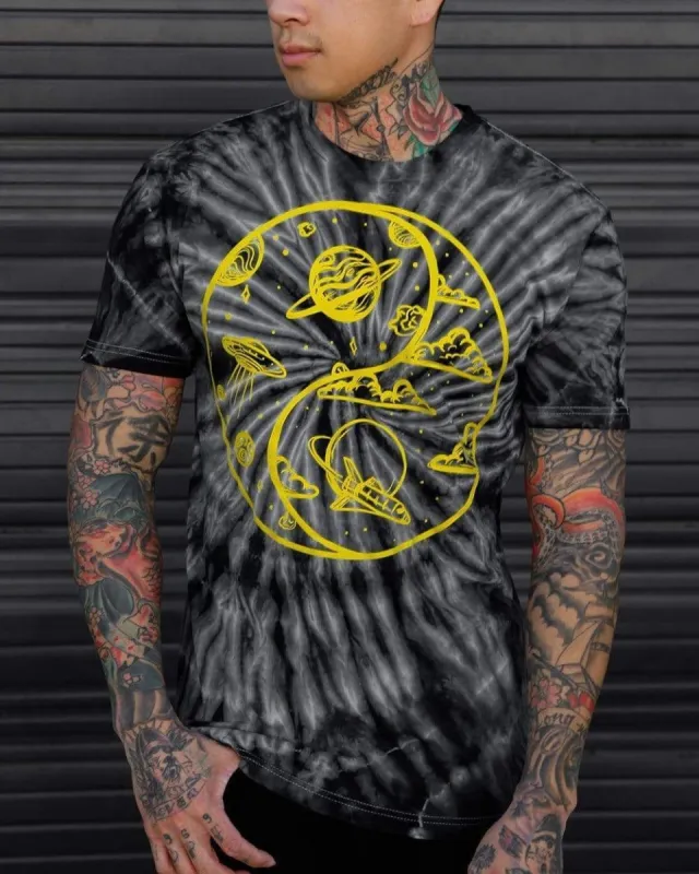Yin Yang Tie-Dye Tee sold by iHeartRaves